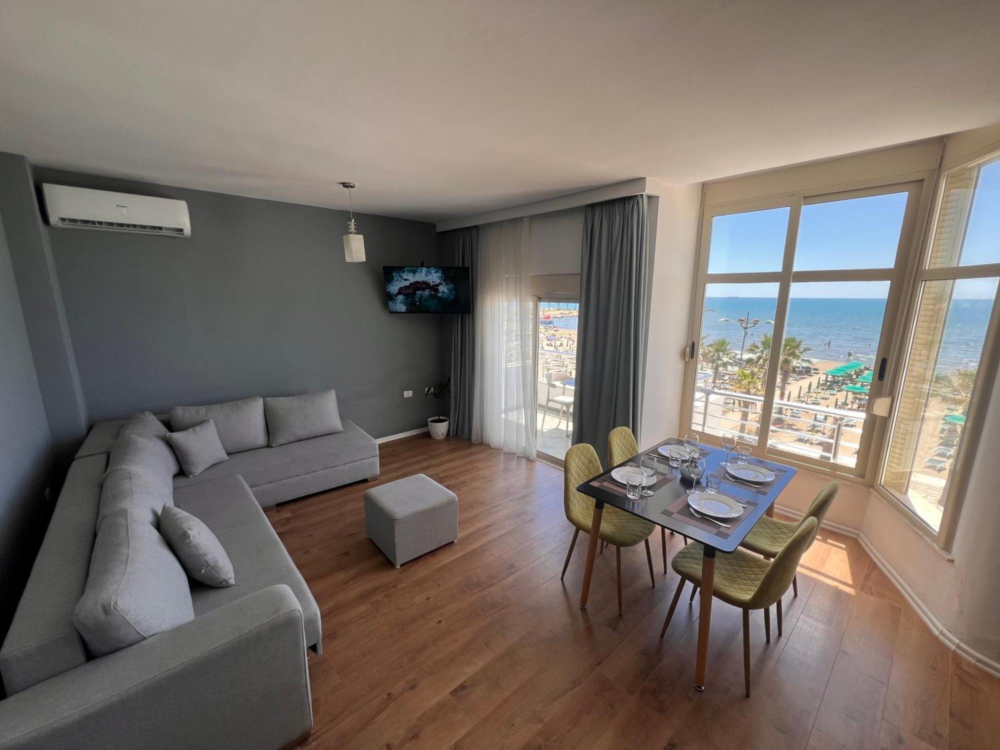 Wave Beachfront Apartments Δυρράχιο Εξωτερικό φωτογραφία